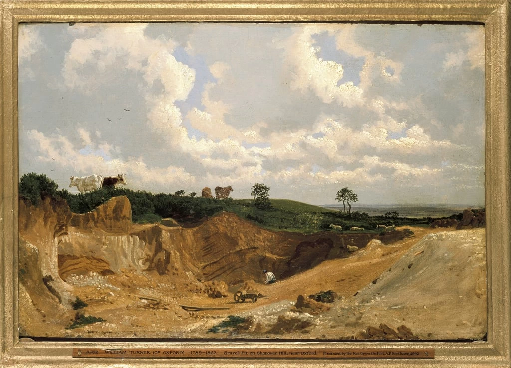 Gravel Pit su Shotover Hill, vicino a Oxford, c. 1818 - Ashmolean Museum, University of Oxford